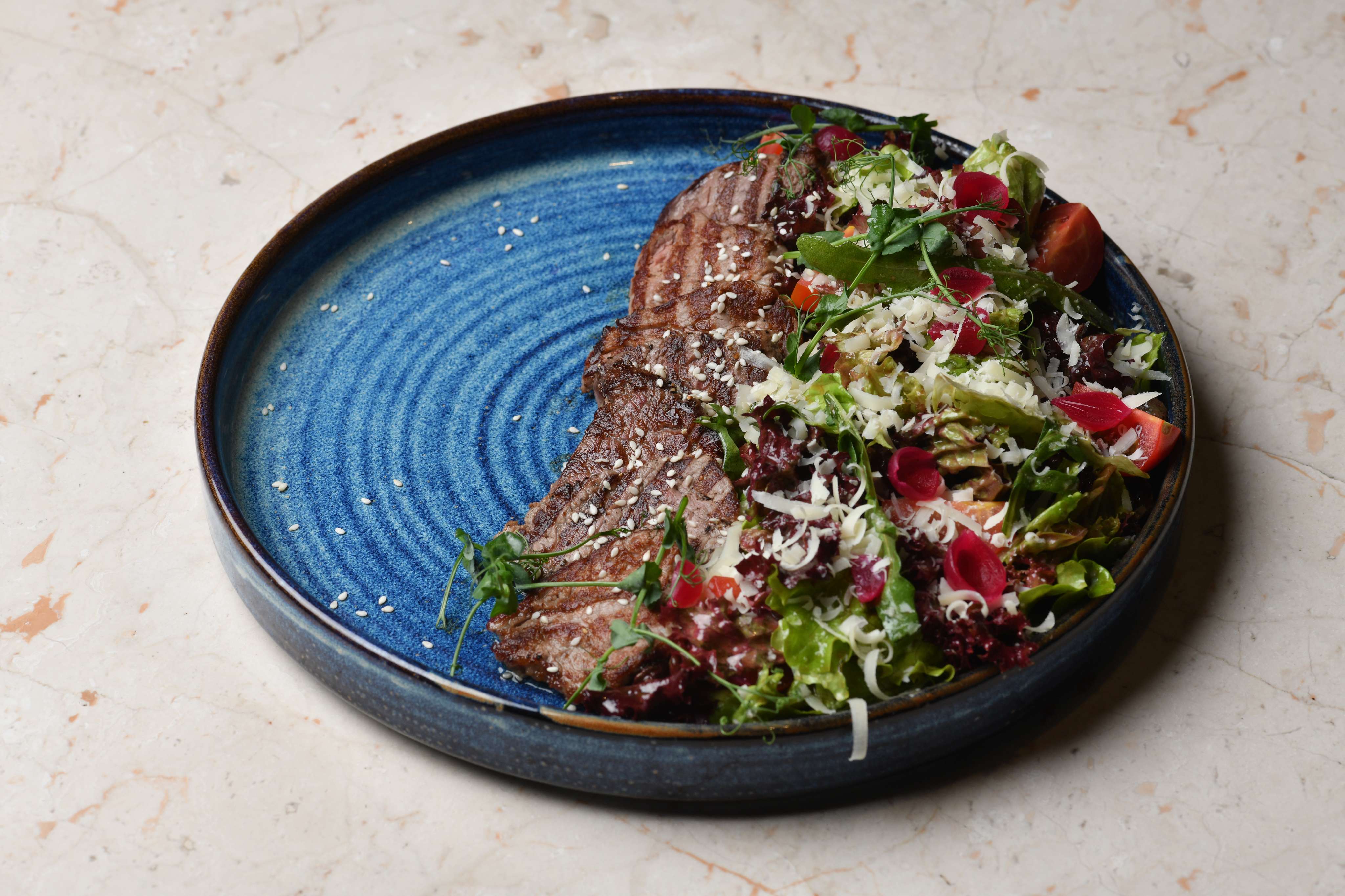 Steak Salad at TITA Restaurant